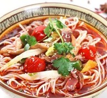 Pickled Chili Chicken Offal Noodles