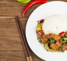 Sichuan-style Twice-Cooked Pork Rice Bowl