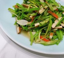 Water Celery with Tofu Skin