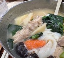 Fresh Pork Rib and Bamboo Shoot Noodle Soup