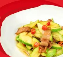 Stir-Fried Pork and Zucchini