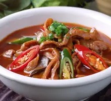 Duck Blood and Intestines