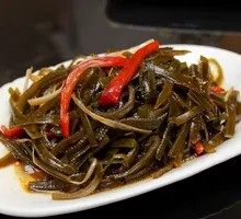 Thin seaweed strips