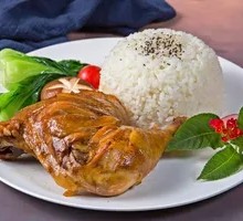 Duck Leg Rice Bowl