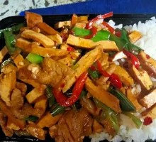 Fried Tofu Shreds without Rice