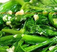 Garlic Stir-Fried Rapeseed Greens