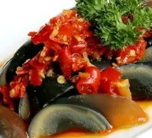 Spicy Chopped Pepper Century Egg