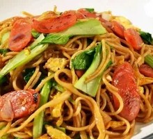 Ham Fried Noodles