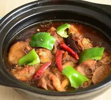 Stewed Chicken with Brown Sauce