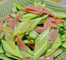 Ham and Cucumber Clay Pot Rice