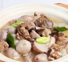 Braised Pork Ribs with Taro