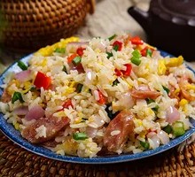 Cured Pork Iron Plate Fried Rice
