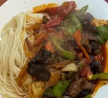 Fried Meat Noodles