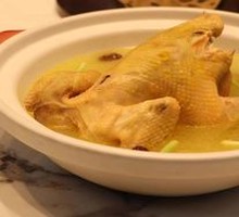 Chicken Soup with Earthy Flavor