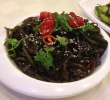 Cold-mixed kelp strands