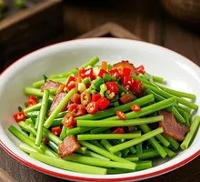 Water Bamboo with Preserved Pork