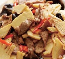 Bamboo Shoots Stir-Fried with Pork Slices