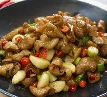 Spicy Pork Intestines Stir-fry