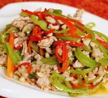 Green Pepper Shredded Pork