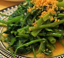 Shrimp Paste with Water Spinach