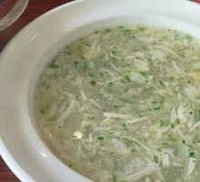 Cilantro Tofu Soup