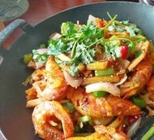 Dry Pot Spicy Shrimp