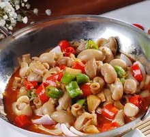 Spicy Fish Bladder Hot Pot