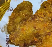 Salted Egg Yolk Baked Chicken Wings