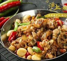 Spicy Frog Legs in Dry Pot