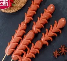 Flower-shaped Pork Sausage