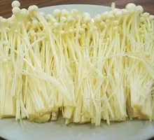 Grilled Enoki Mushrooms