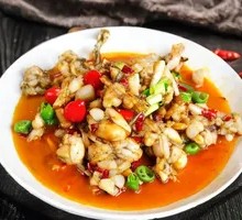 Spicy Frog Legs in Dry Pot