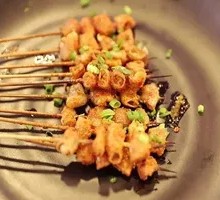 Charcoal-grilled Pig Intestines