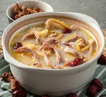 Chicken with Pig's Stomach