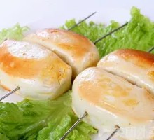 Steamed bun slices
