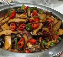 Spicy Wild Mushroom Hot Pot