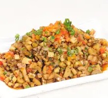 Stir-Fried Chicken Frames