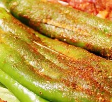 Crispy Pork Ribs with Green Pepper