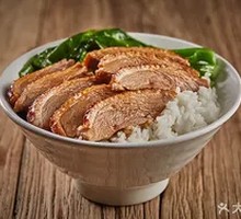 Honey Glazed Pork Rib Rice