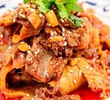 Spicy Beef and Ox Tripe Slices