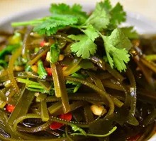 Thin seaweed strips