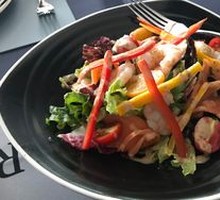 Smoked Salmon and Shrimp Salad