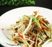 Nanling Water Celery with Tofu Skin