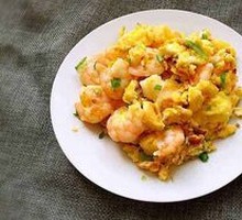 Shrimp and Egg Stir-Fry