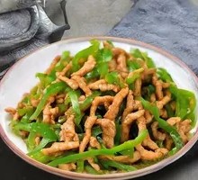 Green Pepper Shredded Pork