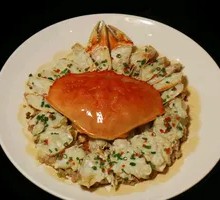 Braised Pork Paste Steamed Treasure Crab
