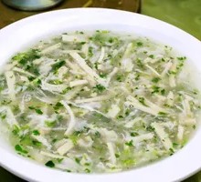 Cilantro Tofu Soup