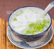 Bamboo Shoot and Greens Porridge