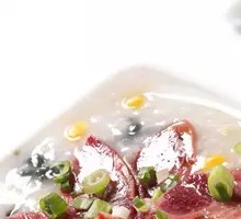 Preserved Egg and Duck Rice Porridge