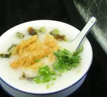 Shiitake and Pork Rice Porridge